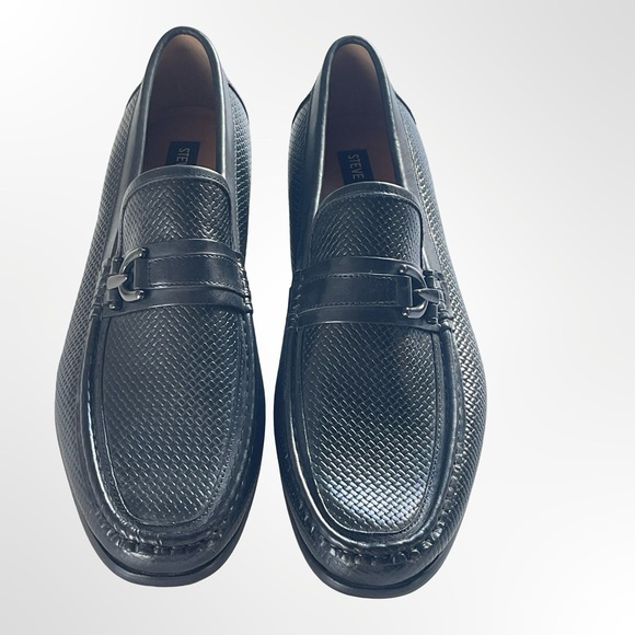 Steve Madden Chivan Men's Black Loafers NWOT size 11 - Picture 2 of 6